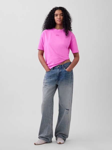 GAP Oversize T-Shirt mit Logo VintageSoft GAP