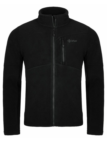 Kilpi Schwarzer Herren-Fleece-Kapuzenpullover Kilpi Glander-M
