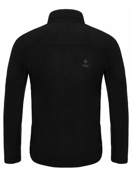 Kilpi Schwarzer Herren-Fleece-Kapuzenpullover Kilpi Glander-M