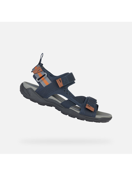 Geox Dunkelblau Herrensandalen Geox Terreno + Grip