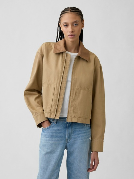 GAP Crop-Jacke aus Canvas GAP