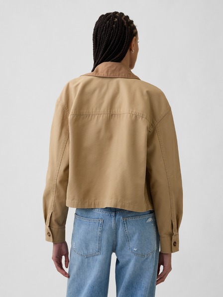 GAP Crop-Jacke aus Canvas GAP
