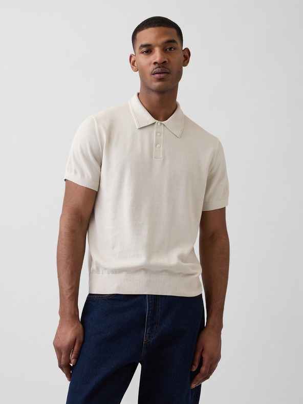 GAP Polo-Pullover mit kurzem Arm GAP