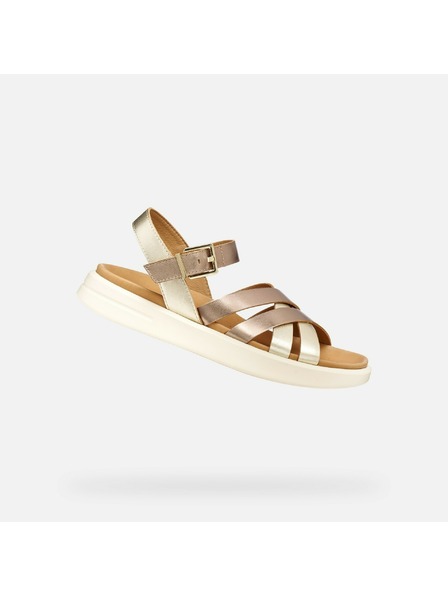 Geox Beige Damen-Sandalen Geox Xand 2S