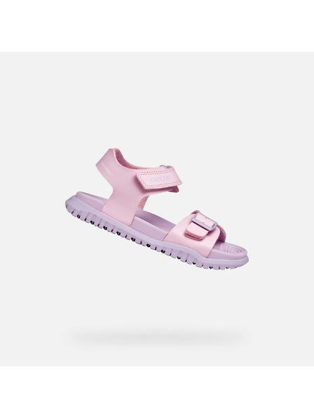 Geox Rosa Mädchen-Sandalen Geox Sandal Fusbetto