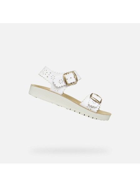 Geox Weiß Mädchensandalen Geox Sandal Costarei