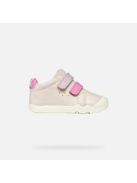 Geox Hellrosa Mädchenbarefoot-Schuhe Geox Steppieup