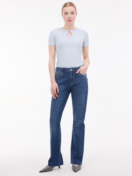 Orsay Hellblaues Damen-Kurzarm-T-Shirt ORSAY