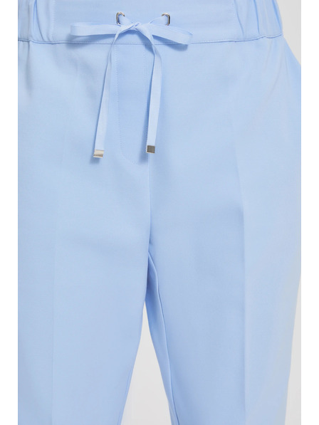 Moodo Hose mit Bügelfalten-Hosenbeinen blau Moodo