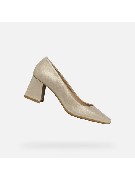 Geox Cremefarbene Damen-Pumps Geox Giselda