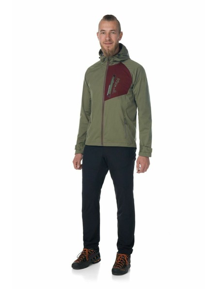 Kilpi Khakifarbene Herren-Softshell-Jacke Kilpi Beltra-M