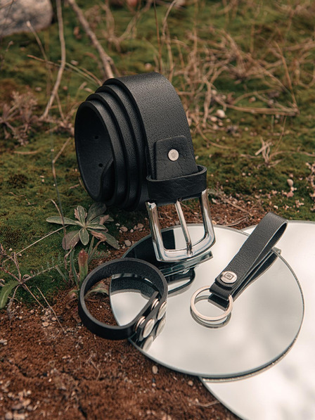 Ombre Clothing Set Herren Lederzubehör - Schwarz A654 Ombre Clothing