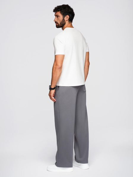 Ombre Clothing Herren-T-Shirt COMFORT FIT mit Raglanärmeln - cremeweiß V1 OM-TSCT-0240 Ombre Clothing