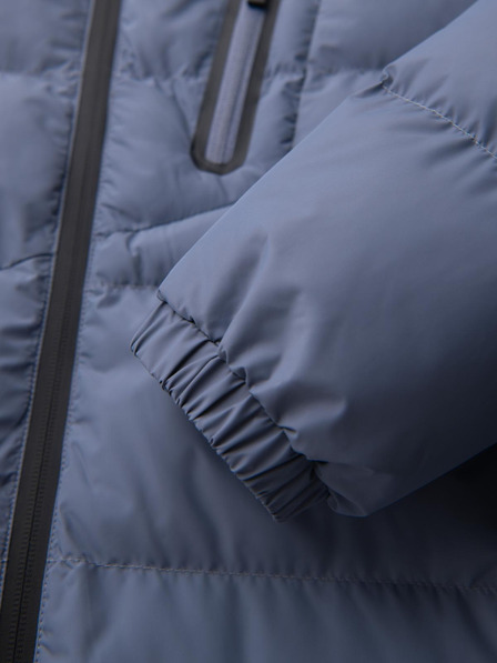 Ombre Clothing Herren wattierte gesteppte Jacke mit Raglanärmeln - faded purple V6 OM-JAHP-0302 Ombre Clothing