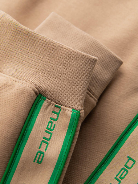 Ombre Clothing Herren-Sportshose mit Einfassung - braun V1 OM-PASK-0284 Ombre Clothing