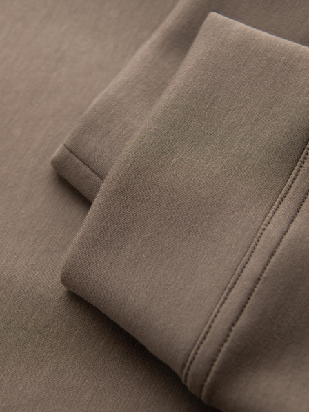 Ombre Clothing Herren-Trainingshose mit gerippten Beinen und Gummidruck - asche V3 OM-PASK-0223 Ombre Clothing