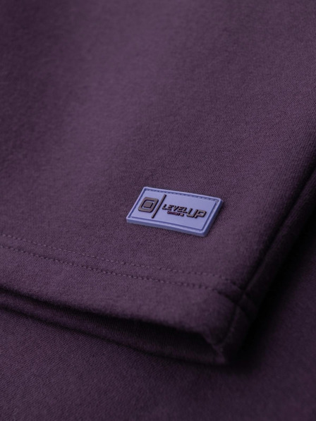 Ombre Clothing Unisex-Trainingsshorts mit Kordelzug in der Taille - violett V13 OU-SRBC-0101 Ombre Clothing