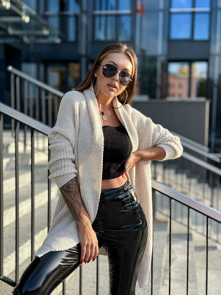 Edoti Damenpullover 022ELR - beige EDOTI