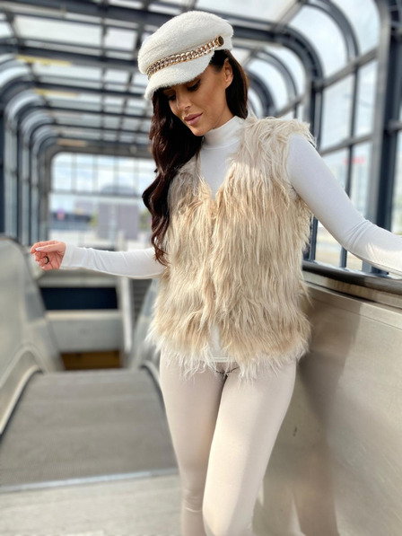 Edoti Damenweste VLR010 - beige EDOTI