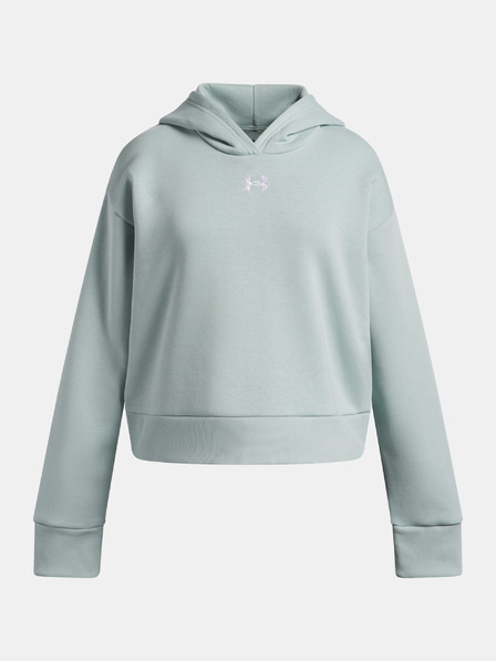 Under Armour Mädchen-Fleece-Hoodie Under Armour UA Rival Fleece Hoodie-BLU