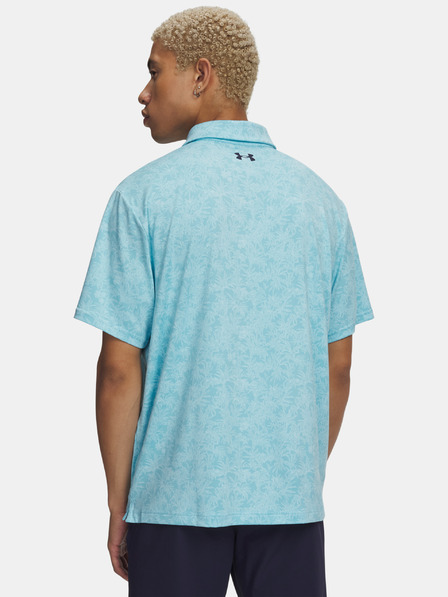 Under Armour Herren T-Shirt Under Armour UA Playoff 3.0 Printed Polo-BLU