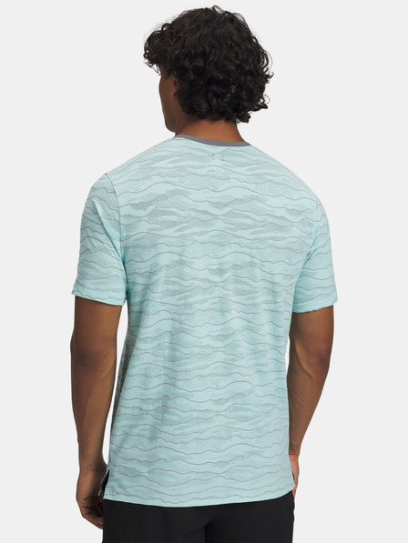 Under Armour Herren-T-Shirt Under Armour UA Halo Jacquard SS-BLU