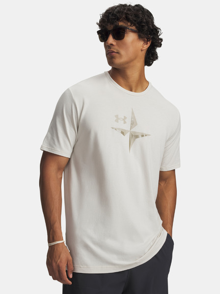 Under Armour Herren-T-Shirt Under Armour UA EXPLOR Graphic SS-WHT