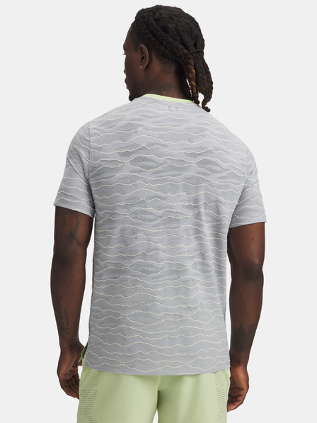 Under Armour Herren-T-Shirt Under Armour UA Halo Jacquard SS-WHT
