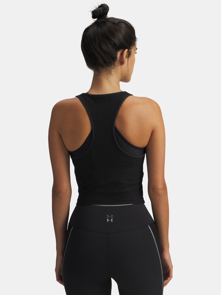 Under Armour Damen-Tanktop Under Armour UA Halo Jacquard Knit Tank-BLK