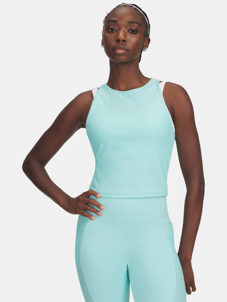 Under Armour Damen-Tanktop Under Armour UA Halo Jacquard Knit Tank-BLU