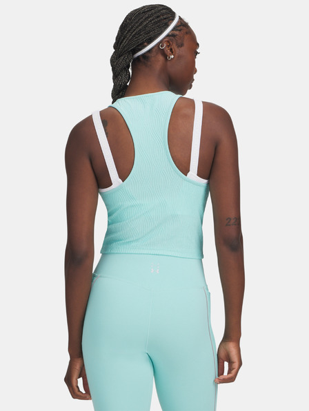 Under Armour Damen-Tanktop Under Armour UA Halo Jacquard Knit Tank-BLU