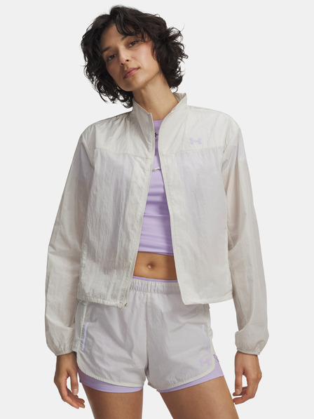Under Armour Damen-Jacke Under Armour W Explor Trail Run Wind Jckt-WHT