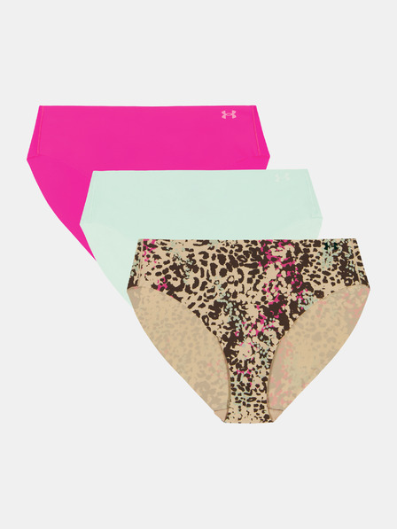 Under Armour Damen-Slip Under Armour Ua Pure Stretch No Show Bikini-Print -