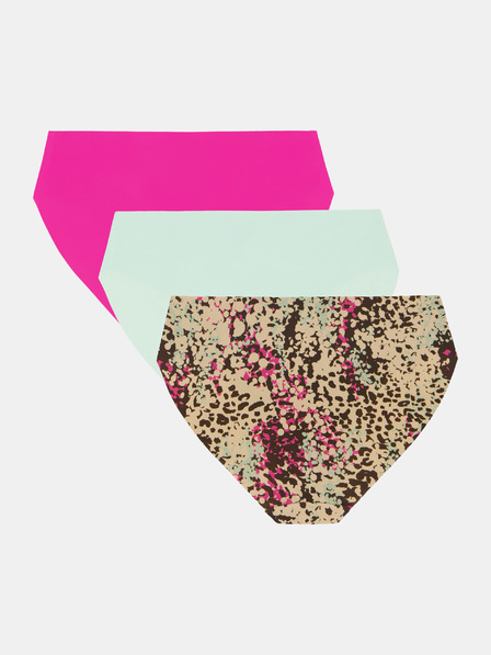 Under Armour Damen-Slip Under Armour Ua Pure Stretch No Show Bikini-Print -