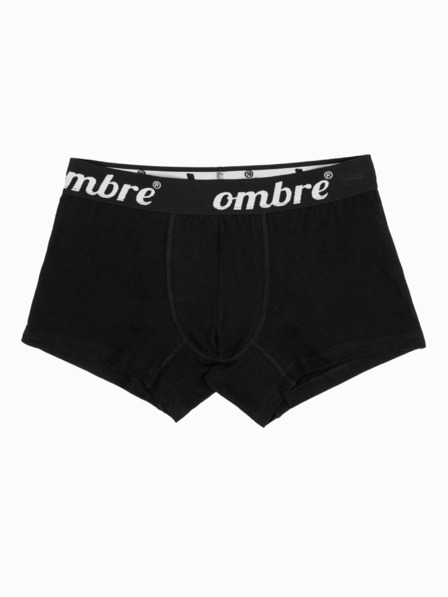 Ombre Clothing Siebener-Set Herren-Boxershorts in Grau, Dunkelblau, Weiß und Schwarz Ombre Clothing