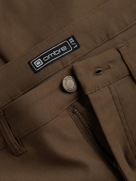 Ombre Clothing Khaki Herren Cargohosen Ombre Kleidung