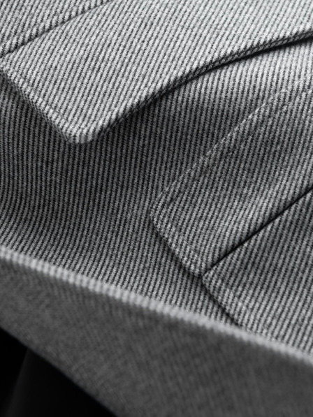 Ombre Clothing Einreihiger Herrenmantel Ombre Clothing