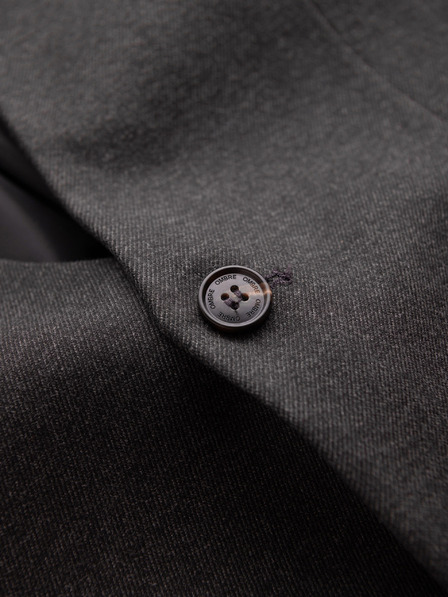 Ombre Clothing Ombre Clothing hellbraune Herrenjacke mit Stehkragen