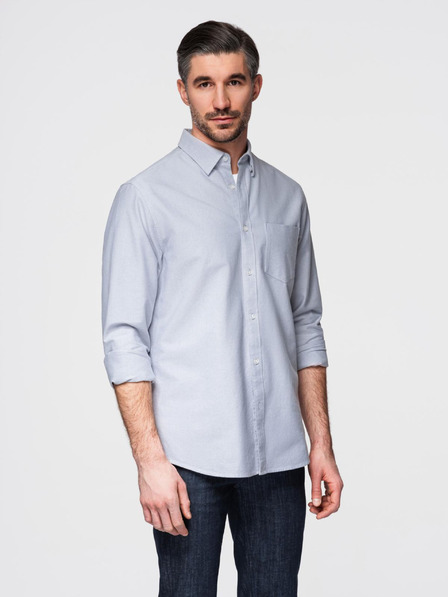 Ombre Clothing Herren-Oxford-Hemd Ombre Clothing V1 OM-SHOS-0173