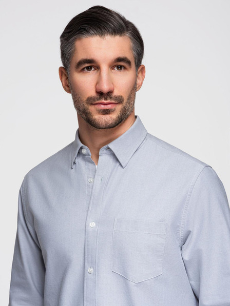 Ombre Clothing Herren-Oxford-Hemd Ombre Clothing V1 OM-SHOS-0173