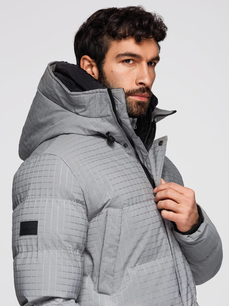 Ombre Clothing Herren-Outdoor-Parka-Jacke Ombre Clothing