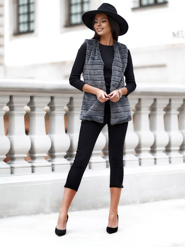 Edoti EDOTI Damenweste, dunkelgrau