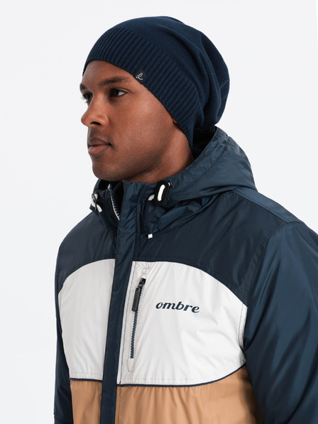 Ombre Clothing Herren Baumwollstrick-Wintermütze Ombre Kleidung