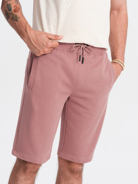Ombre Clothing Rosa Herren-Trainingsanzug-Shorts Ombre Clothing