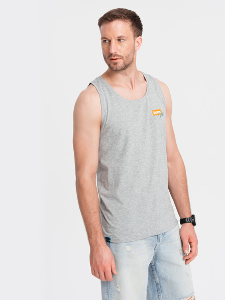 Ombre Clothing Herren Baumwoll-Top Summer Vibe mit Aufdruck Ombre Clothing