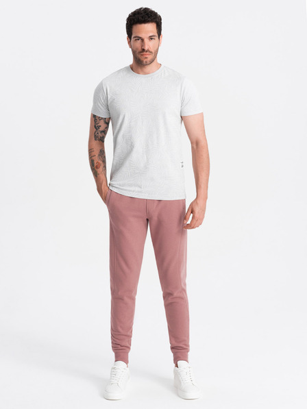 Ombre Clothing Herren-Baumwoll-Jogginghose BASIC Jogger Ombre Clothing
