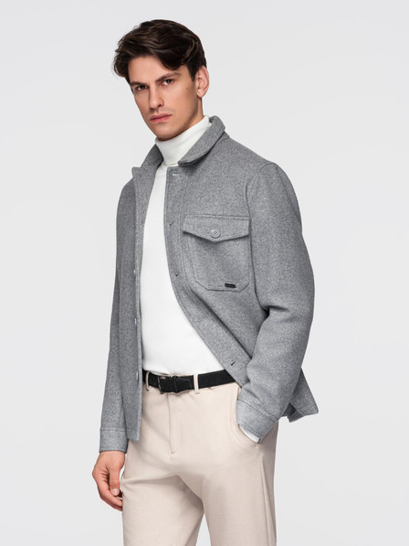 Ombre Clothing Leichte Herren-Fleecejacke Ombre Clothing V2 OM-JANP-0199