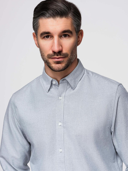 Ombre Clothing Herren-Oxford-Hemd Ombre Clothing V2 OM-SHOS-0172