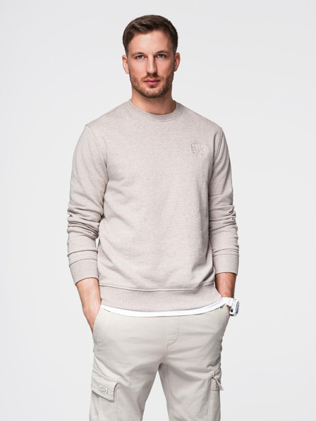 Ombre Clothing Herren Sweatshirt Ombre Clothing