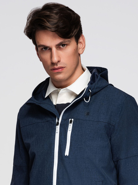 Ombre Clothing Leichte, mit Fleece gefütterte Herren-Sportjacke Ombre Clothing